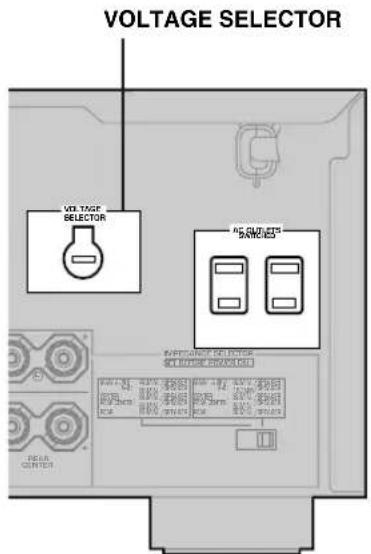 VOLTAGE SELECTOR VOLTAGE SELECTOR NO SWITCH SWITCHER PARTICULAR SELECTOR OUT BANANA SELECTOR FIRE COUNTER