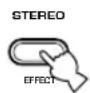 YAMAHA DSPAX640SE - Press STEREO/EFFECT to turn off the sound effect for normal stereo reproduction. - 1