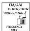 YAMAHA DSPAX640SE - Commutateur FREQUENCY STEP (Modèle pour la Chine et modèle standard uniquement) - 1