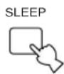 YAMAHA DSPAX640SE - Premere ripetutamente SLEEP fino a che l'indicazione "SLEEP OFF" non appare sul display del pannello anteriore. - 1