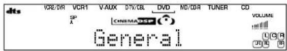 YAMAHA DSPAX640SE - Après avoir sélectionné une correction, appuyez de manière répétée sur la même touche pour choisir une correction secondaire, s'il en existe. - 2