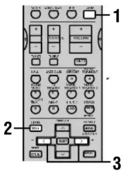 YAMAHA DSPAX640SE - Regelen van het volume tijdens weergave - 1