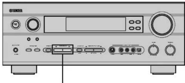 YAMAHA DSPAX640SE - Selezione di un programma di campo sonoro - 1