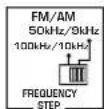 YAMAHA DSPAX640SE - Conmutador FREQUENCY STEP (Modelo para China y modelo general solamente) - 1