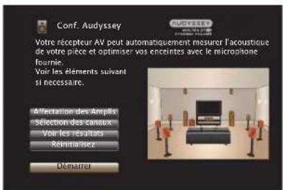 MARANTZ SR7009 - Connectez le microphone de mesures et de configuration sur la prise SETUP MIC de cet apparéil. - 3