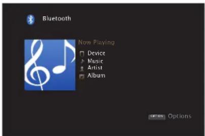 MARANTZ SR7009 - Appuyez sur Bluetooth pour passer à la source d'entrée "Bluetooth". - 1