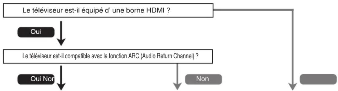 MARANTZ SR7009 - Connexion d'un téléviseur - 1