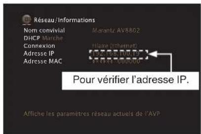 MARANTZ AV8802 - Contrôle de l'appareil à partir d'un contrôle Web - 1