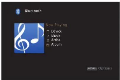 MARANTZ AV8802 - Appuyez sur Bluetooth pour passer à la source d'entrée "Bluetooth". - 1