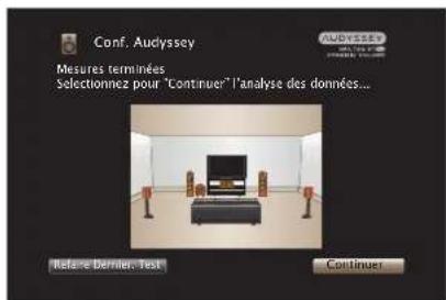 MARANTZ AV8802 - Sélectionnez "Continuer" et appuyez ensuite sur ENTER. - 1