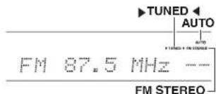 ONKYO HTR993 - Écouter la radio AM/FM - 1