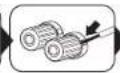 ONKYO HTR993 - Instructions on how to connect speakers - 3