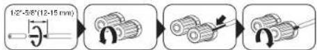 ONKYO HTR993 - Instructions sur la maniere de brancher les enceintes - 1