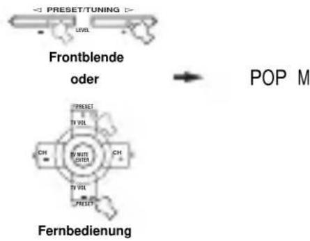 YAMAHA RXV757 - Drucken Sie PTY SEEK MODE an der Fernbedienung, um diese Gerät in den PTY SEEK-Modus zu schalten. - 2