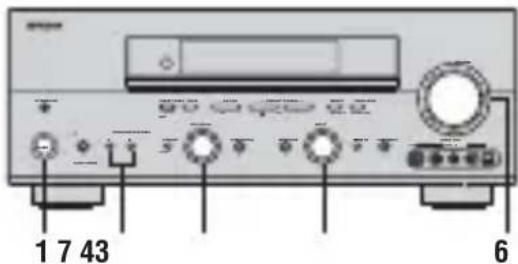 YAMAHA RXV757 - Basisbediening - 1
