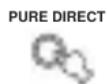 YAMAHA RXV757 - Appuyez sur PURE DIRECT (ou appuyez sur AMP pour selectionner le mode AMP, puis sur PURE DIRECT dans le cas du boitier de télécommande) pourmettre en service la reproduction directe. - 1