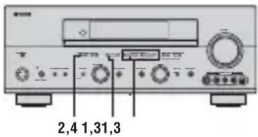 YAMAHA RXV757 - Échange des fréquences - 1