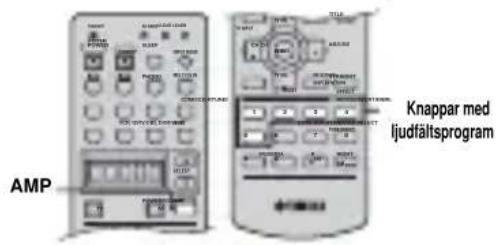 YAMAHA RXV757 - Vrid pa PROGRAM for att valja onskat program. - 2