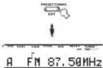 YAMAHA RXV757 - Automatisk forinstalling av FM-stationer - 8