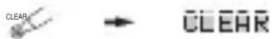 YAMAHA RXV757 - Press CLEAR by using a ballpoint pen or similar object. - 1