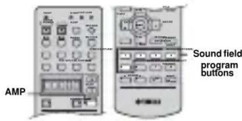 YAMAHA RXV757 - Remote control operation - 1