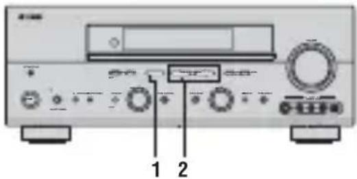 YAMAHA RXV757 - Selecting preset stations - 1