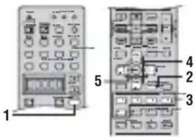 YAMAHA RXV757 - Änderung der Parameteinstellungen - 1