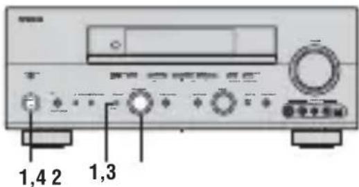 YAMAHA RXV757 - AVERTISSEMENT - 1
