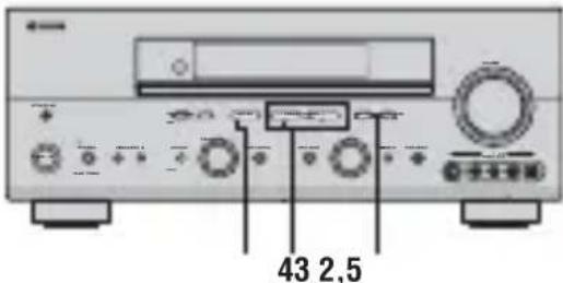 YAMAHA RXV757 - ■Zenders handmatig voorprogrammeren - 1