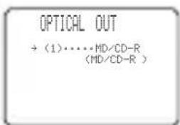 YAMAHA RXV757 - Voor OPTICAL OUTPUT aansluiting - 1