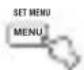 YAMAHA RXV757 - Appuyez sur SET MENU. - 1