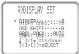 YAMAHA RXV757 - ■Displayinstallingar A) DI SPLAY SET - 1