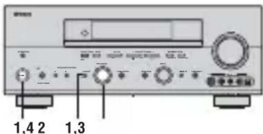 YAMAHA RXV757 - CAUTION - 1