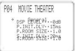 YAMAHA RXV757 - Display ui - 1
