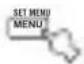 YAMAHA RXV757 - Premere SET MENU. - 1