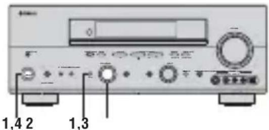 YAMAHA RXV757 - ÄTERSTÄLLNING AV FABRIKSFÖRVALEN - 1