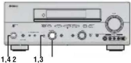 YAMAHA RXV757 - REPOSICION DE LOS AJUSTES DE FABRICA - 1