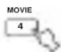 YAMAHA RXV757 - Of druk op MOVIE om het MOVIE THEATER programme te selecteren. - 1