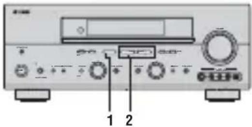 YAMAHA RXV757 - Inställning av forvalsstationer - 1