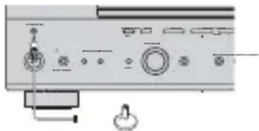 YAMAHA RXV757 - Optimizer microphone setup - 1