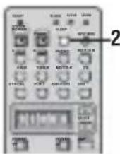 YAMAHA RXV757 - Verwendung des Einschlaf-Timers - 1
