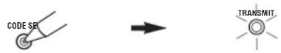 YAMAHA RXV657 - Press CODE SET using a ballpoint pen or similar object. - 1