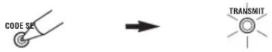 YAMAHA RXV657 - Press CODE SET using a ballpoint pen or similar object. - 1