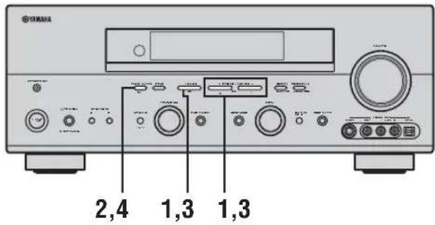 YAMAHA RXV657 - Exchanging preset stations - 1