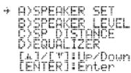YAMAHA RXV657 - SOUND MENU - 1