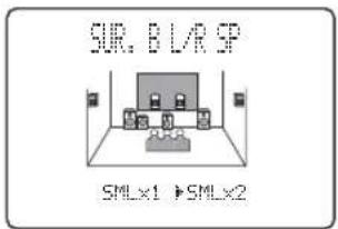 SUR. B L/R SP SMLx1 ▶SMLx2
