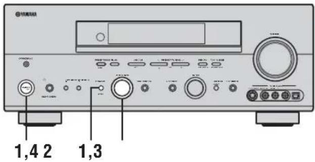 YAMAHA RXV657 - LET OP - 1