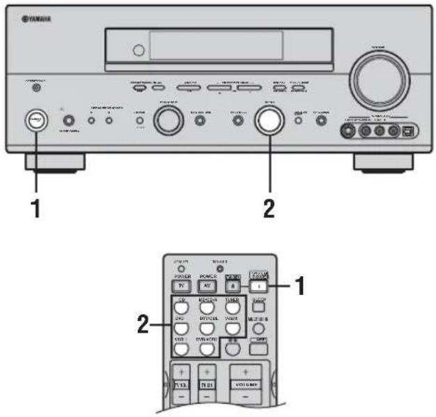 YAMAHA RXV657 - OPNEMEN - 1