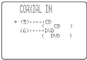 CORXIAL IN → (5)···CD (6)···DVD ( DVD )
