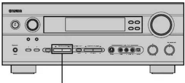 YAMAHA RXV640RDS - Choix d'une correction de champ sonore - 1